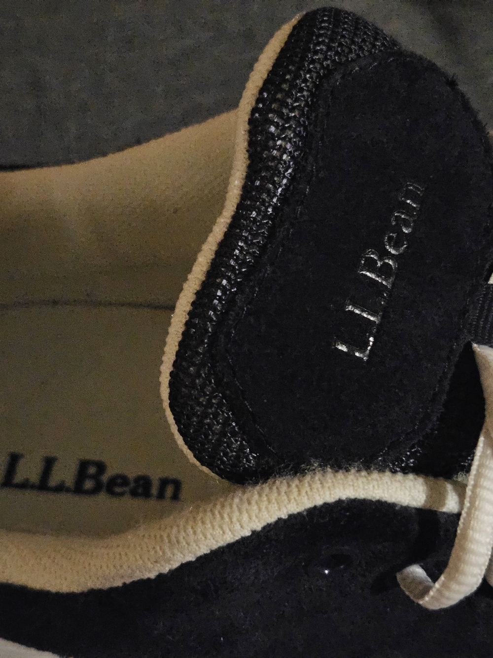 L.L. Bean Women's Leather Sneakers Wide Width